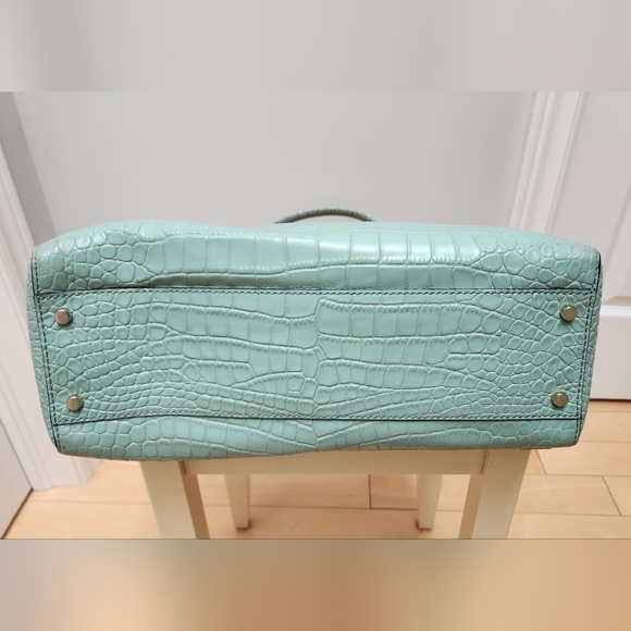 Kate Spade Croc Embossed Tote - Picture 13 of 17